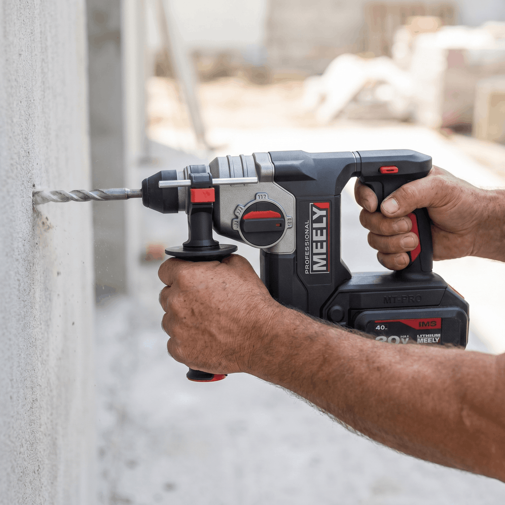 Перфоратор MEELY MT-526 PRO 20V Brushless SDS-Plus + 2× 4.0Ah батерии
