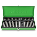 Битове за гайковерт OKBOONS 40 части — HEX, TORX, SPLINE, 30+75мм
