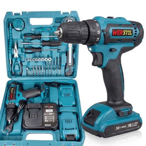 Акумулаторен Винтоверт WERSTIL 24V — 2 Батерии