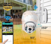 WIFI Външна Камера С Две Антени Нощно Виждане FULL HD 1080P