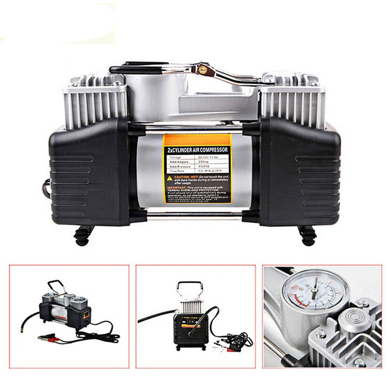 Компресор за Гуми Двуцилиндров 12V