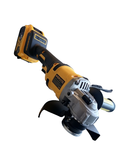Акумулаторен Безчетков Ъглошлайф WERSTIL 24V + 2 Батерии и Зарядно с Куфар